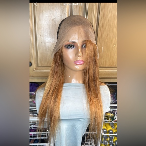 Lot 0944 ❤️NEW ❤️100% Human Hair HD Lace Front Wig 26” for medium to small size - Picture 10 of 10
